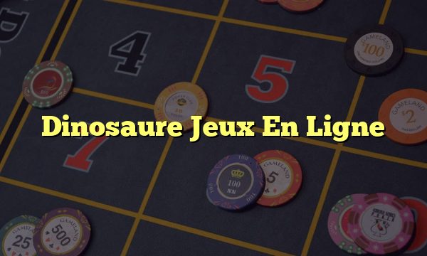 Dinosaure Jeux En Ligne