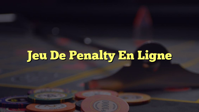 Jeu De Penalty En Ligne