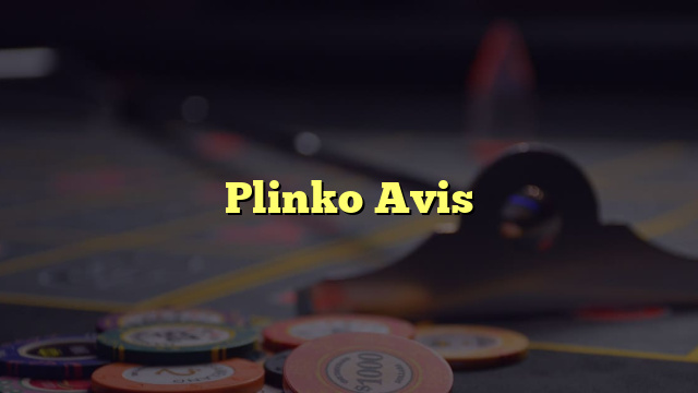 Plinko Avis