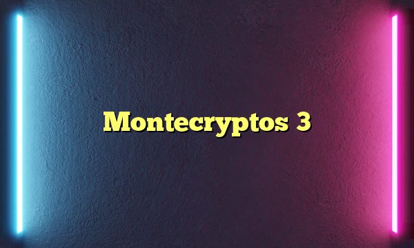 Montecryptos 3