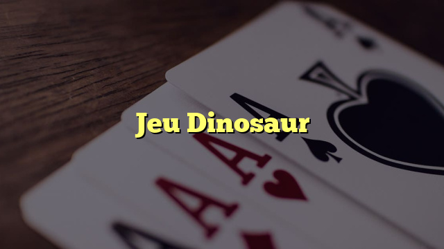 Jeu Dinosaur